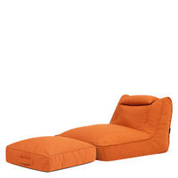 SITZSACK Outdoor mit Bodenkissen Nova - Orange, Textil (84/68/180cm) - icon