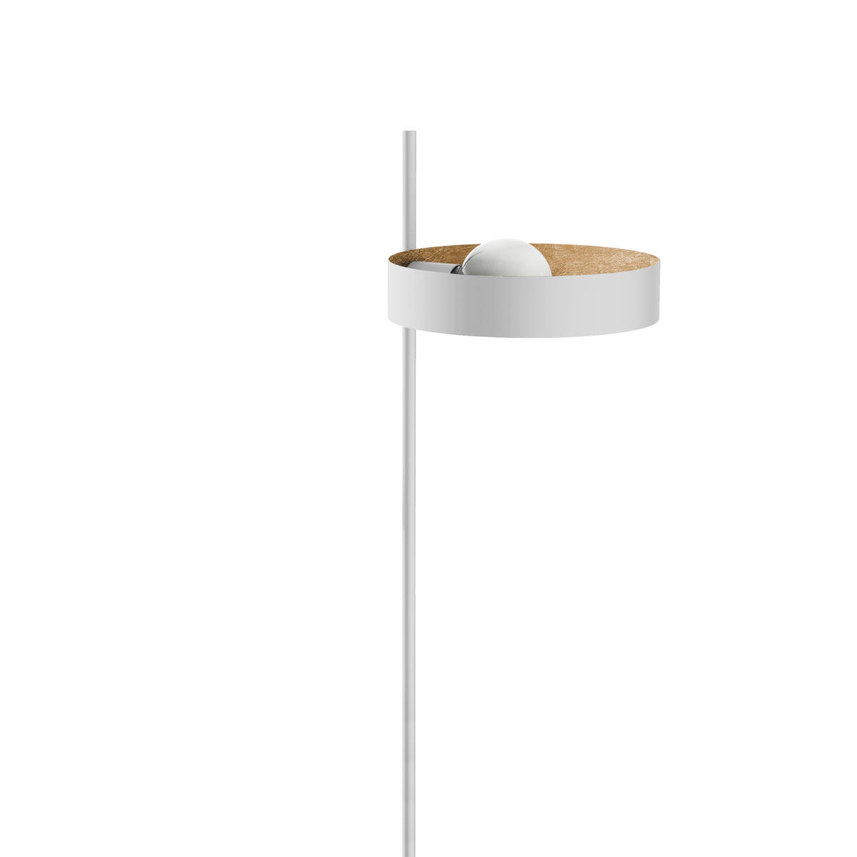 STEHLEUCHTE - Goldfarben, Metall (40/40/165cm) - Lumicom