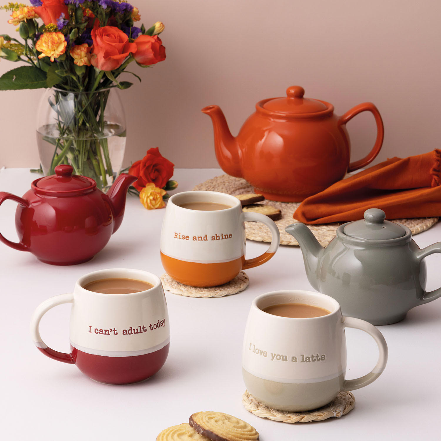 TASSE "Love You A Latte" 340 ml - Multicolor, Keramik (0.34L) - Price & Kensington