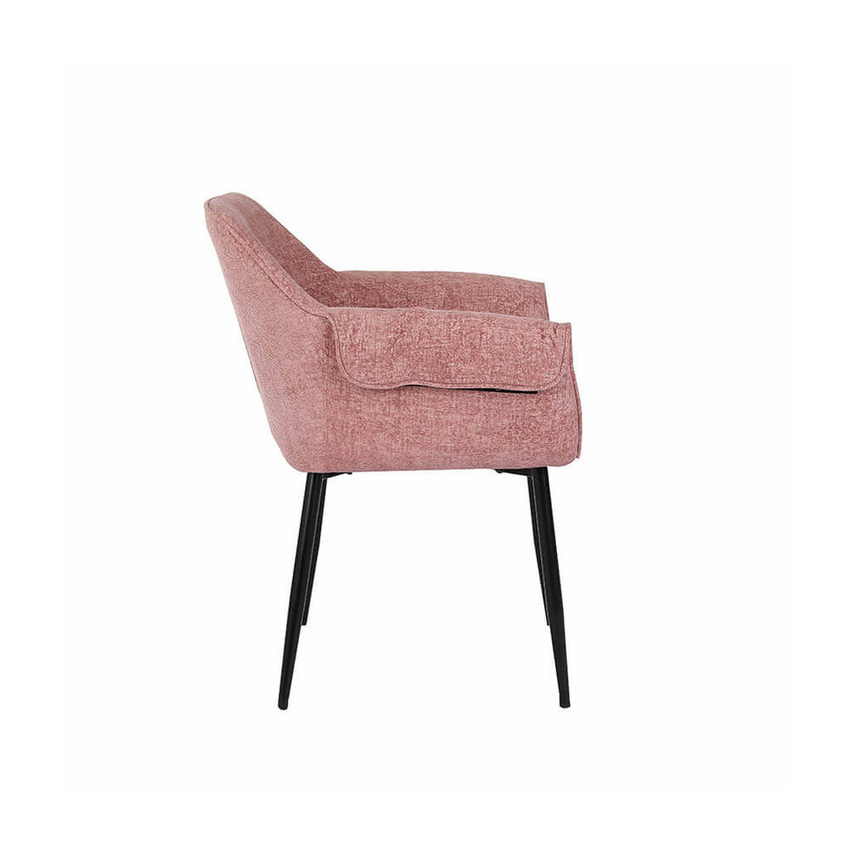 ESSZIMMERSTUHL CHENO - Rosa, 2 - Pink, Kunststoff (71/74.5/63cm) - Home Deluxe