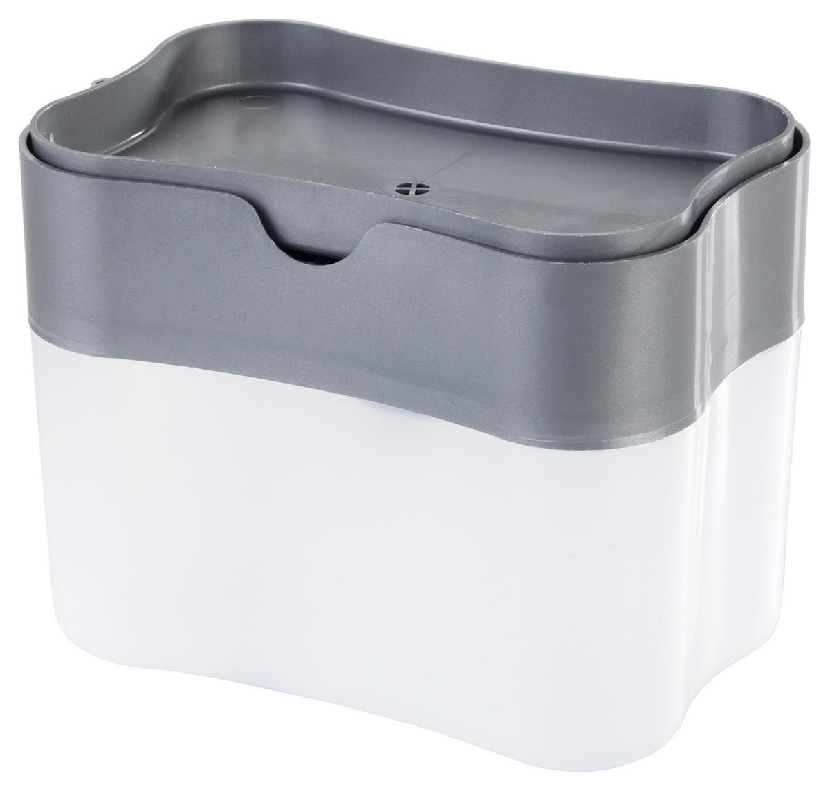 SPÜLMITTELSPENDER mit Pumpe - Transparent, Kunststoff (9.3/11/14cm) - Maximex