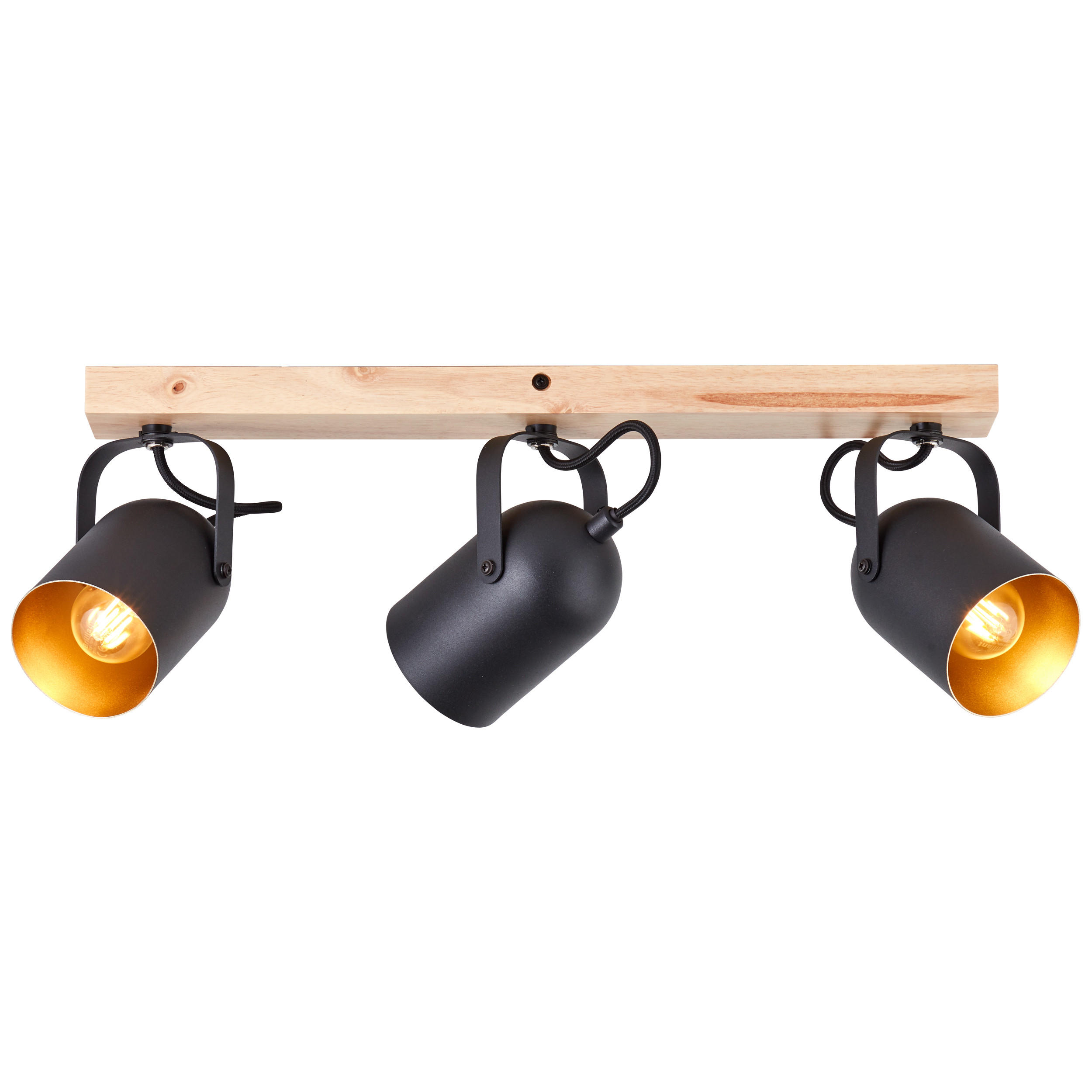 Brilliant Spotbalken Schwarz 57.5x17.5x8 cm