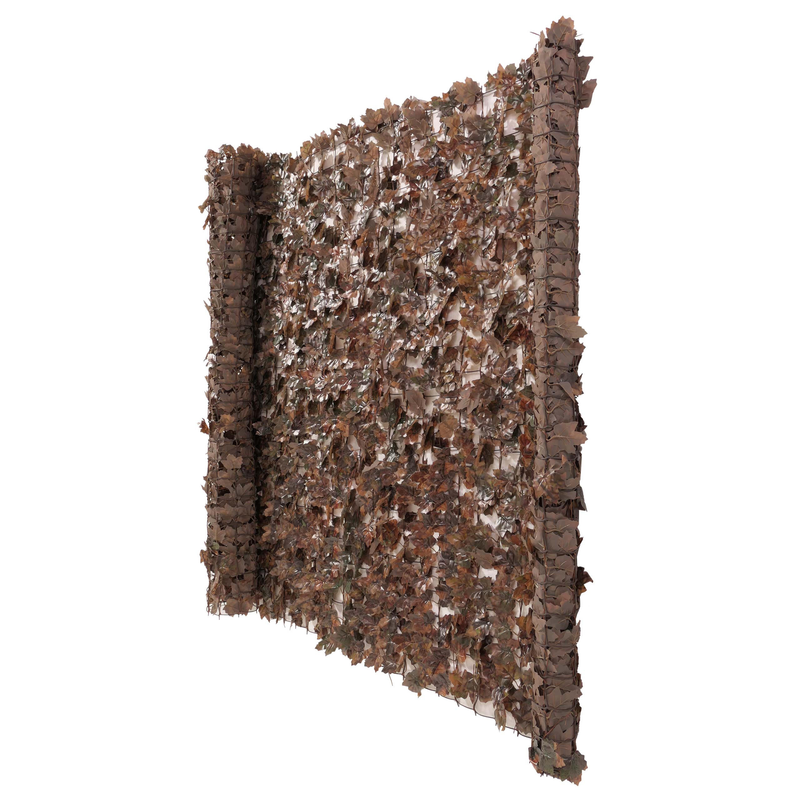 BALKONSICHTSCHUTZ BLATT Braun - Braun, Kunststoff (300/150cm) - MCW