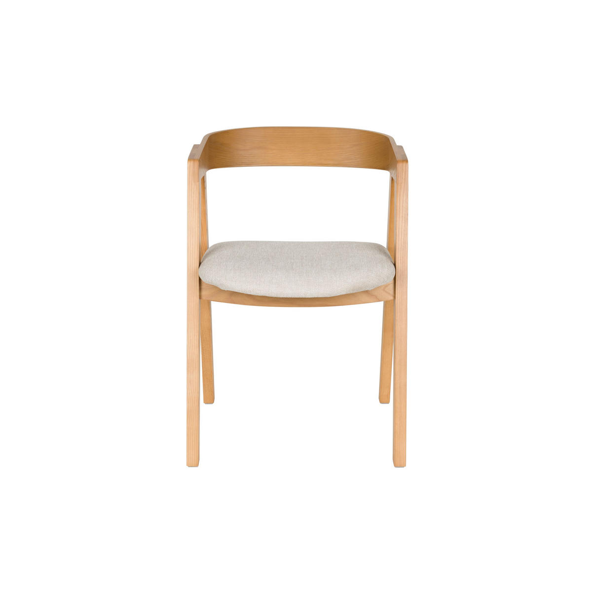 ESSZIMMERSTUHL Mads Natur - 2 er Set - Naturfarben, Kunststoff (49/72/50cm) - Zuiver