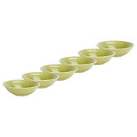 DIPSCHALEN 6er-Set Sumatra 200 ml - Grün, Keramik (14/14/4cm) - Butlers