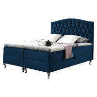 BOXBETT Puerto - Blau, Holz (120/200cm) - MIRJAN24