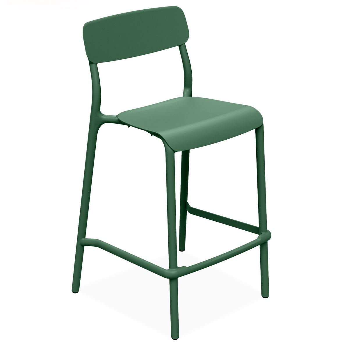 GARTENHOCKER GALIO, 2-er Set - Grün, Kunststoff (52/98.5/54.5cm) - KONSIMO®