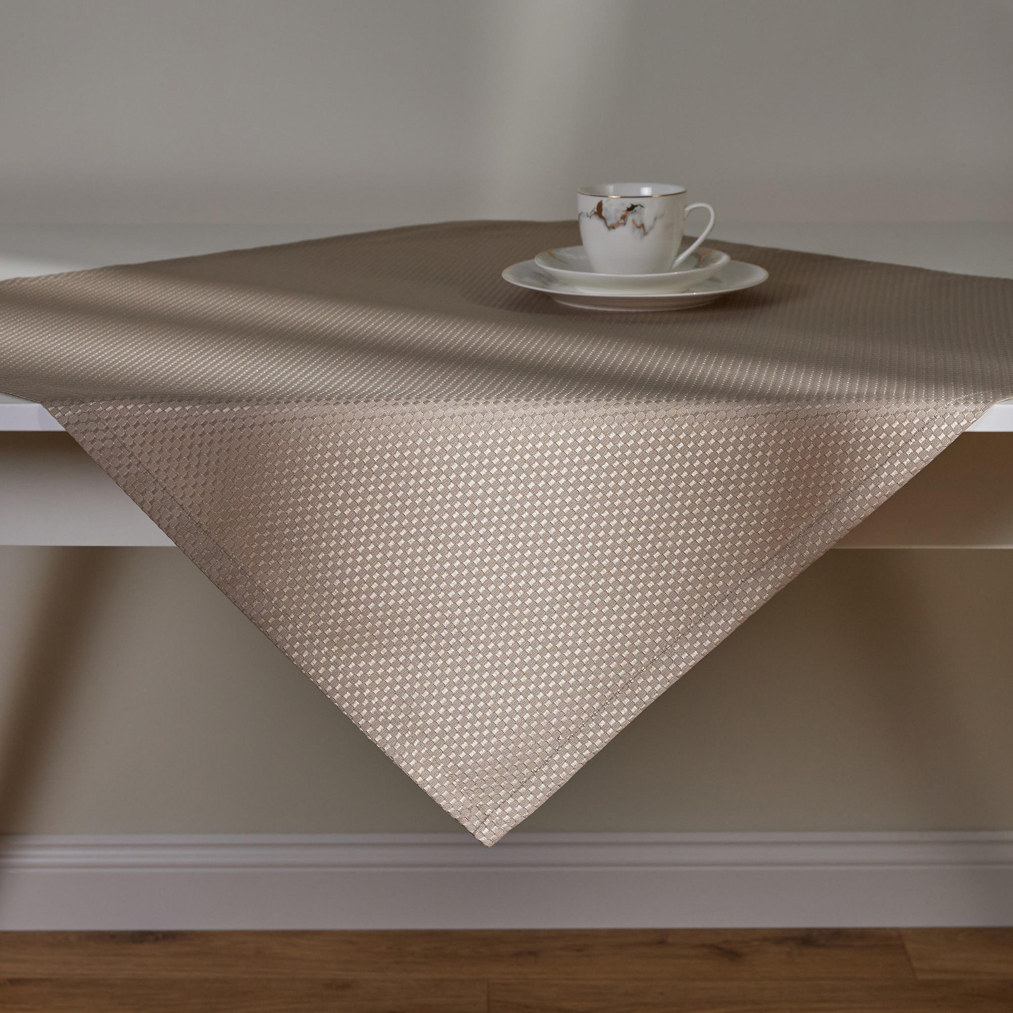 TISCHDECKE Arpuro - Beige, Textil (80/80/1cm) - home&you