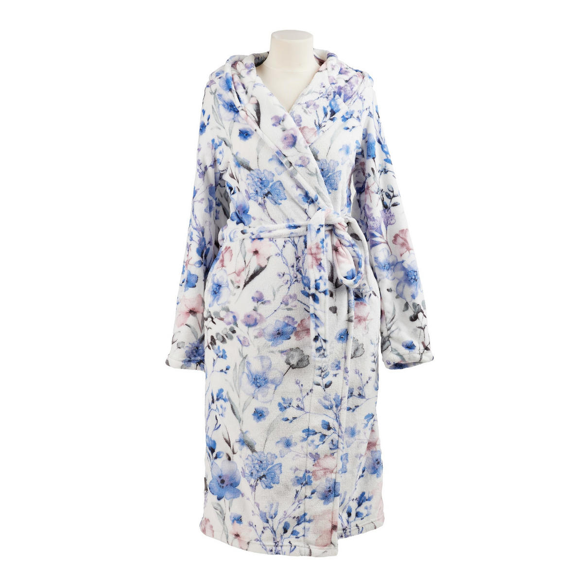 BADEMANTEL Louisa - Weiß, Textil (Einheitsgrößenull) - home&you