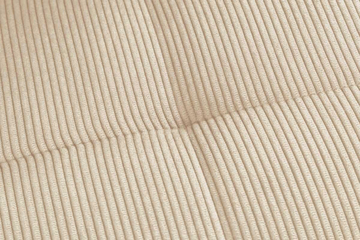 STUHL TRES CHIC Cord Beige 90 cm - Beige/Schwarz, Textil/Metall (44/88/52cm) - riess-ambiente