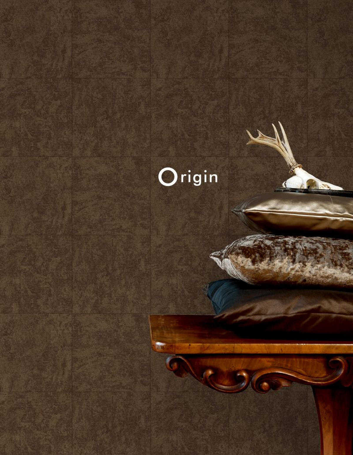 TAPETE Stein-Optik 53 cm x 10.05 m - Braun, Papier (53/1000cm) - Origin Wallcoverings