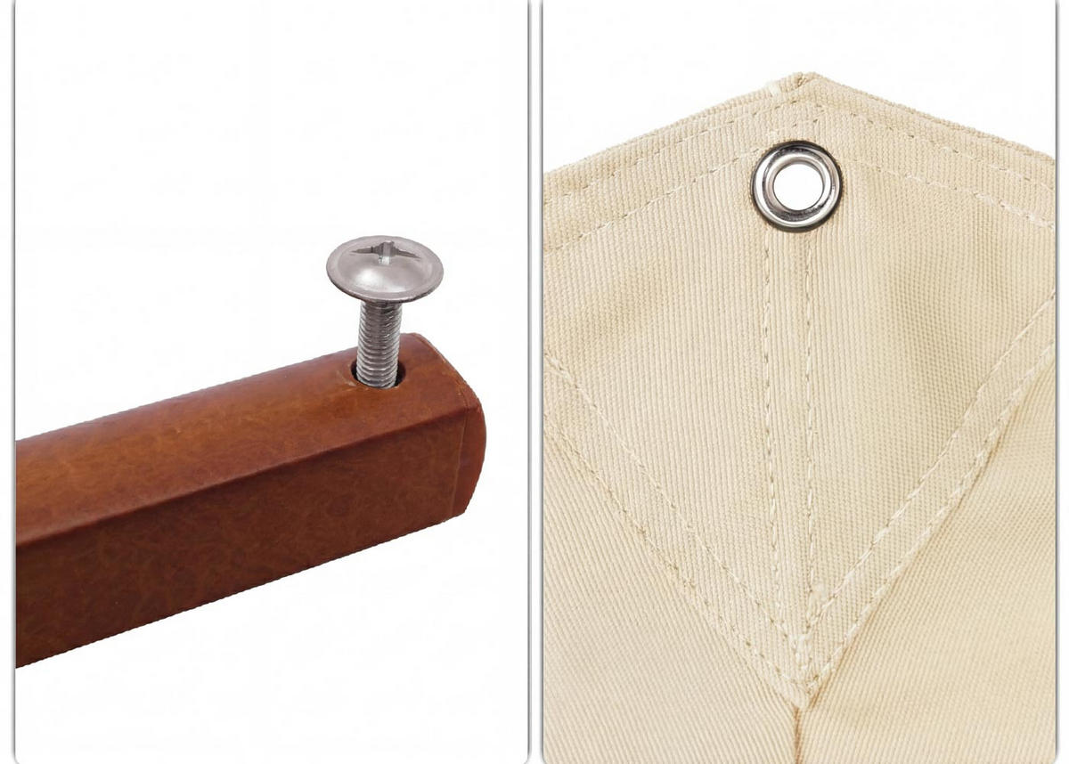 SCHIRMBEZUG C57B Creme - Creme, Textil (300/300cm) - MCW