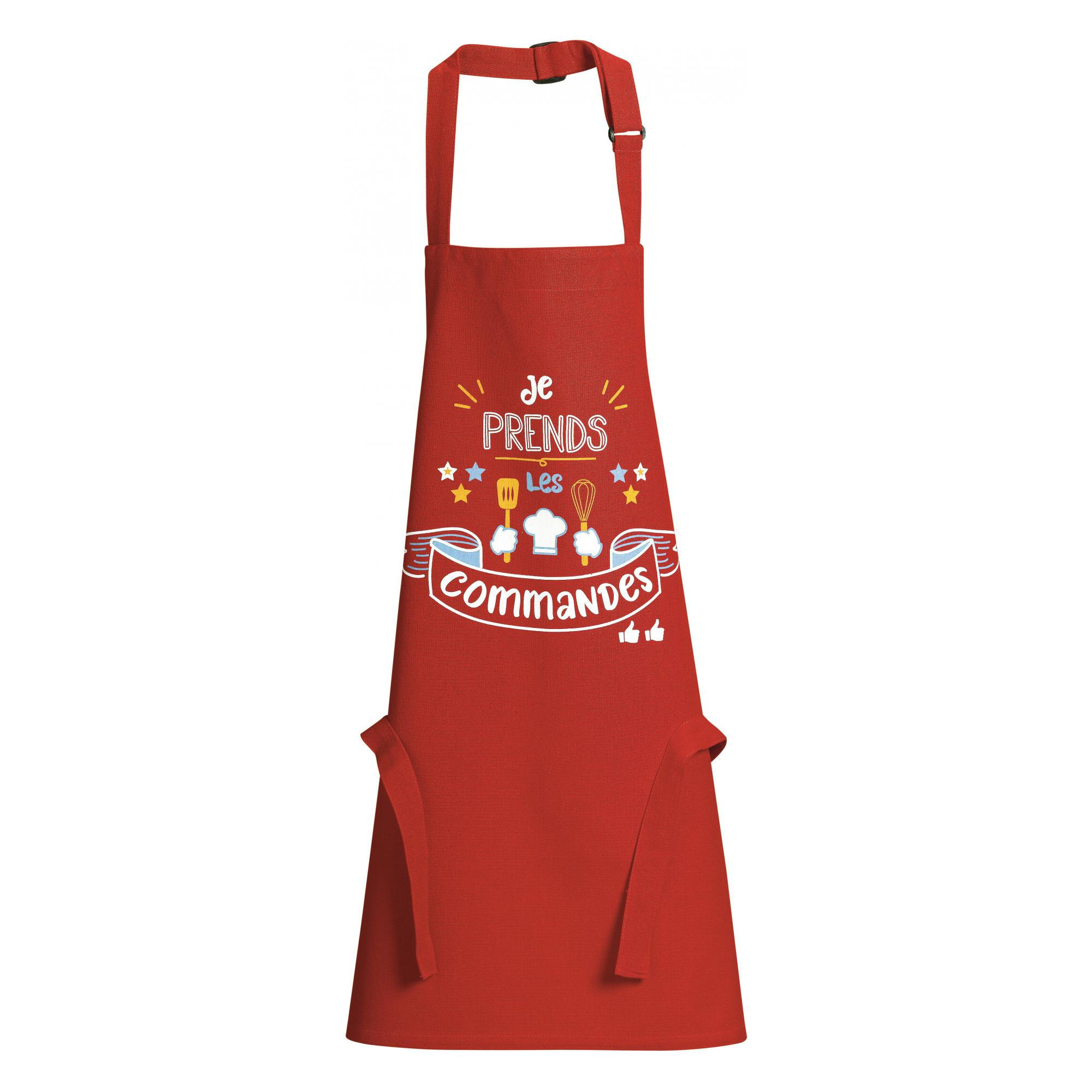 Winkler Kinderschürze Rot 52x63 cm