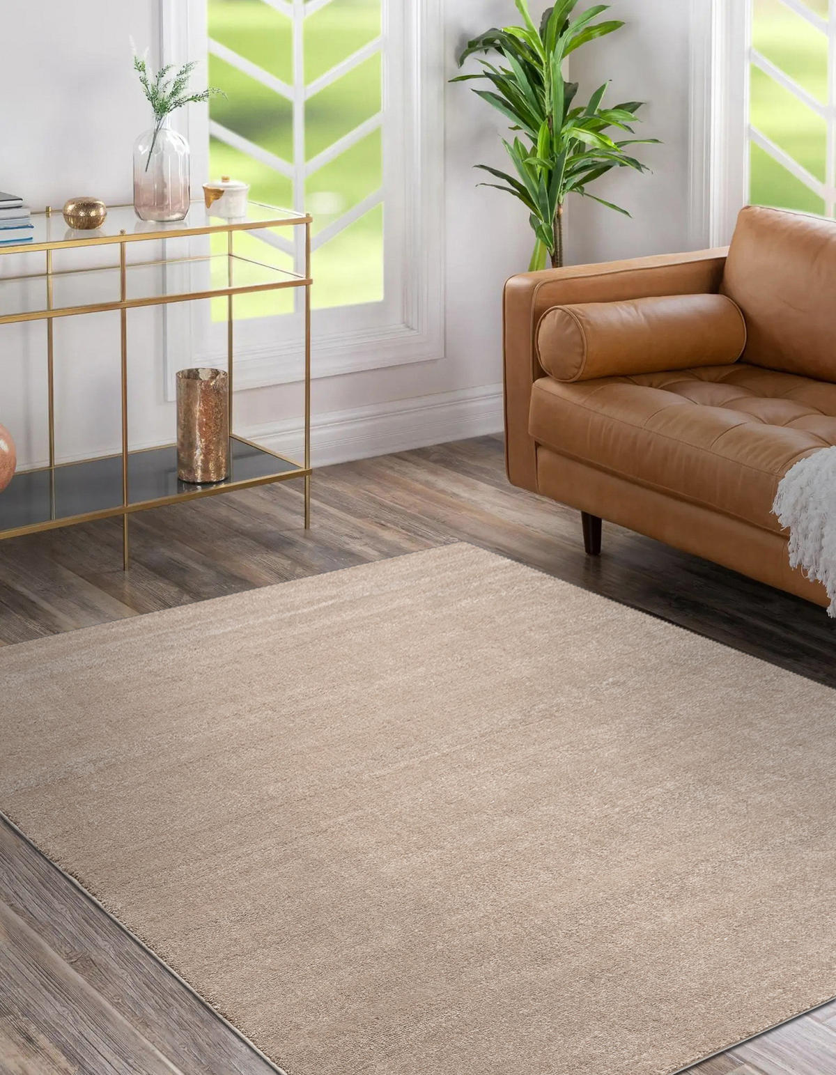 TEPPICH Softy 200/290 cm - Beige, Textil (200/290cm) - rugsX