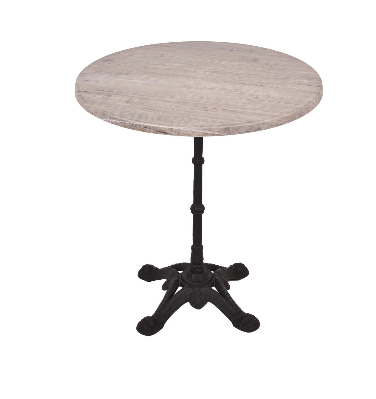 BISTROTISCH Kollin Ø70cm Rund Hellbraun Holz Cafétisch - Hellbraun, Holz (70/70/53cm) - DELUKE