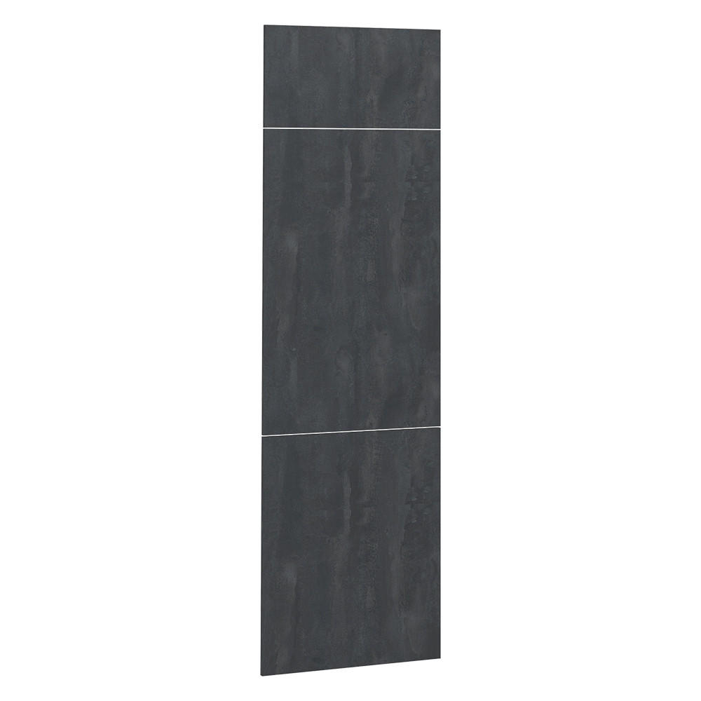 Vicco Küchenfront Schwarz 59.6x196x1.6 cm