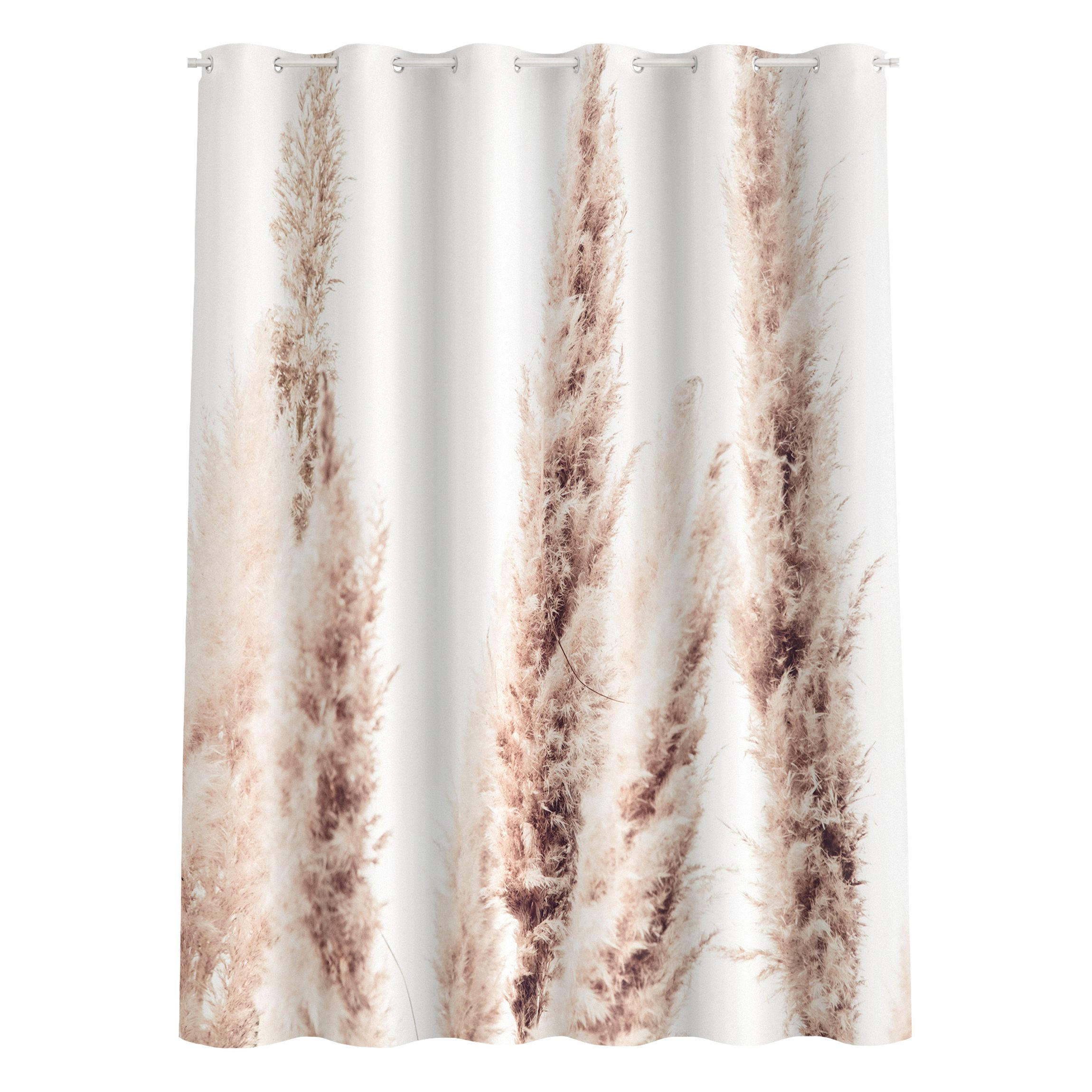 Bilderwelten Duschvorhang Beige 200x180 cm