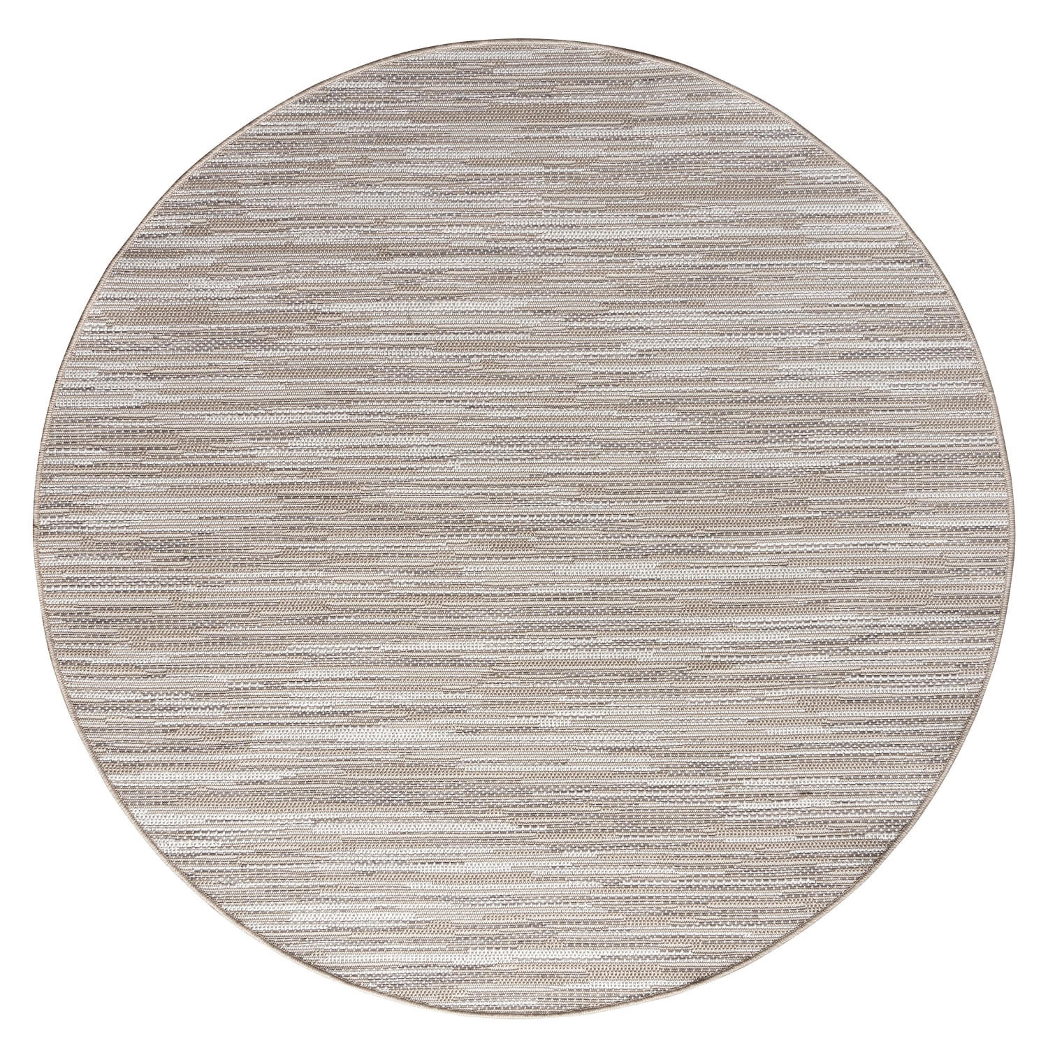 Paco Home Outdoorteppich Beige 120x120 cm