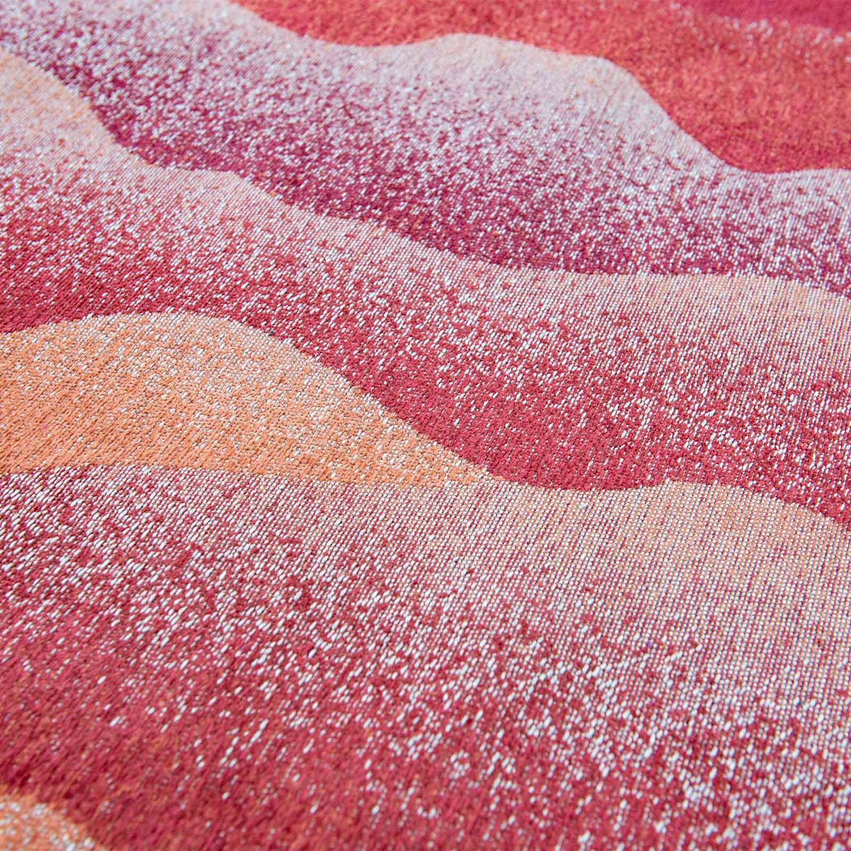 TEPPICH In-/Outdoor Flachgewebe HARVEST Rot 170 x 240 cm - Rot, Textil (170/240cm) - Novatrend