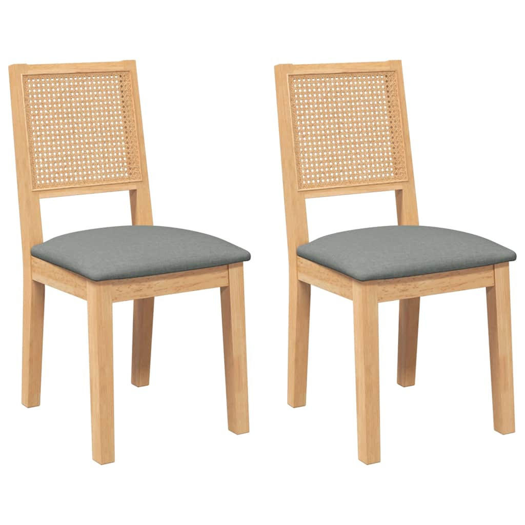 STUHL-SET 2 Stk Falkenhainbach 45/89/54 cm - Braun, Holz (45/89/54cm) - ZMH