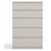 KOMMODE Malwa greige, ca. 110 x 70 x 40 cm - Kaschmir, Holzwerkstoff (70/109.5/40cm) - Selsey