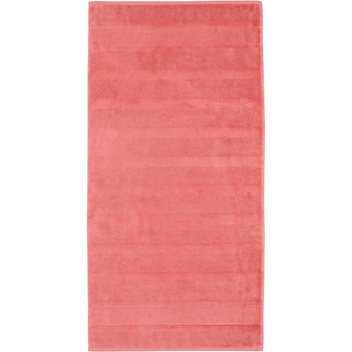 HANDTÜCHER NOBLESSE2 UNI 1002 KORALLE - 255 - Rot, Textil (30/30cm) - Cawoe