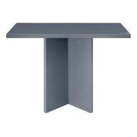 ESSTISCH Quadratischer aus lackiertem MDF, 100/100 cm, grau - Grau, Holzwerkstoff (100/100/75cm) - RNT By Really Nice Things