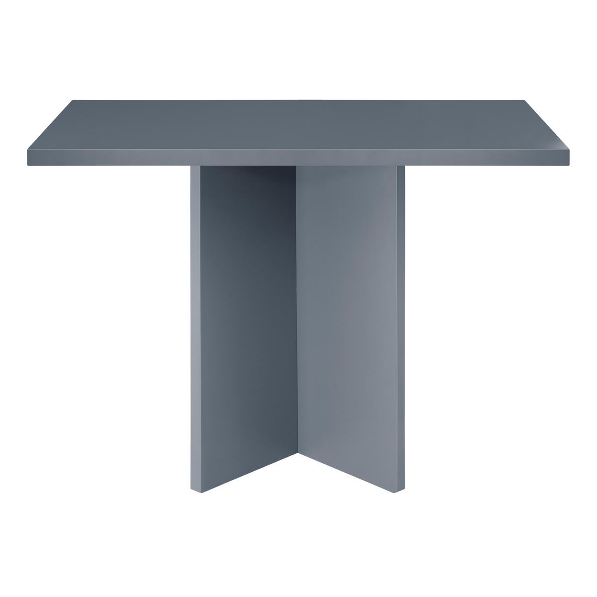 ESSTISCH Quadratischer aus lackiertem MDF, 100/100 cm, grau - Grau, Holzwerkstoff (100/100/75cm) - RNT By Really Nice Things