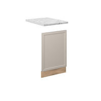 FRONTBLENDE Fame-Line GrauBeige 45 cm, AP Marmor - Honigeiche/Eiche Wotan, Holzwerkstoff (45/67.4/1.6cm) - Vicco