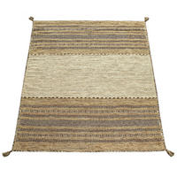 NATURFASERTEPPICH 120/170 cm Kilim 217 - Beige, Naturmaterialen (120/170cm) - Paco Home