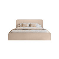 POLSTERBETT Monteli 160x200 cm, Sandbraun - Greige, Textil (160/200cm) - Fedve