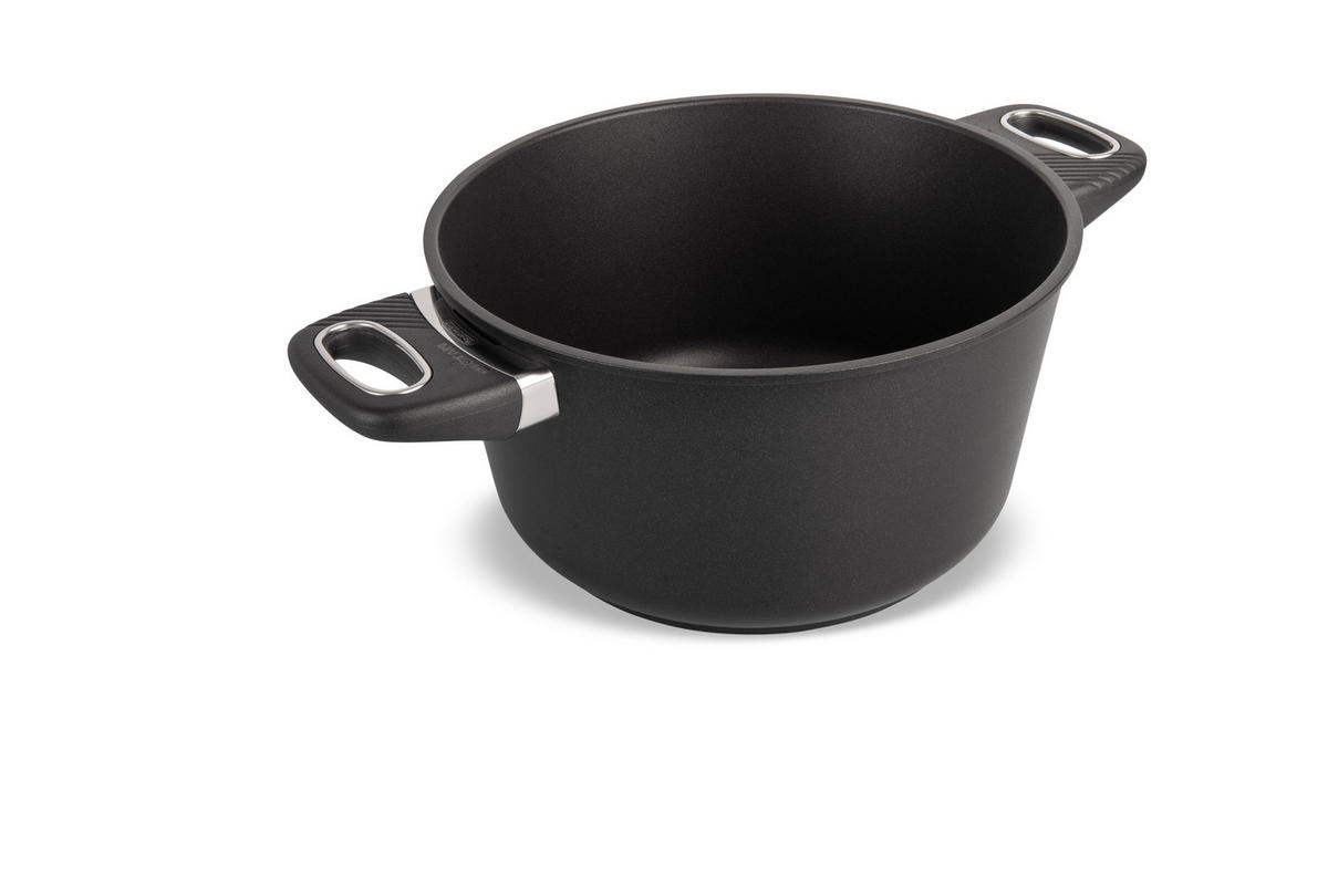 KOCHTOPF Ø24CM - Schwarz, Kunststoff/Metall (24cm) - Gastrolux