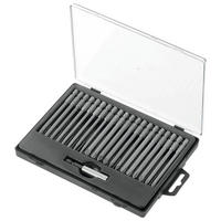 SCHRAUBBIT-SATZ Elektro, mit Magnethalter, 21-teilig - Multicolor, Kunststoff (205/140/20cm) - Cimco