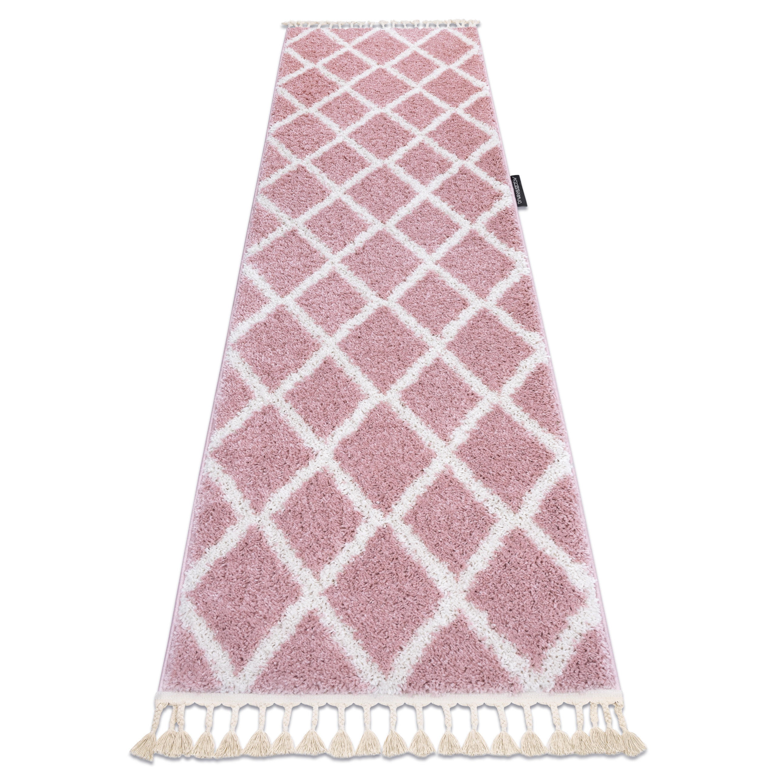 TEPPICH Berber 80/200 cm - Pink, Textil (80/200cm) - rugsX