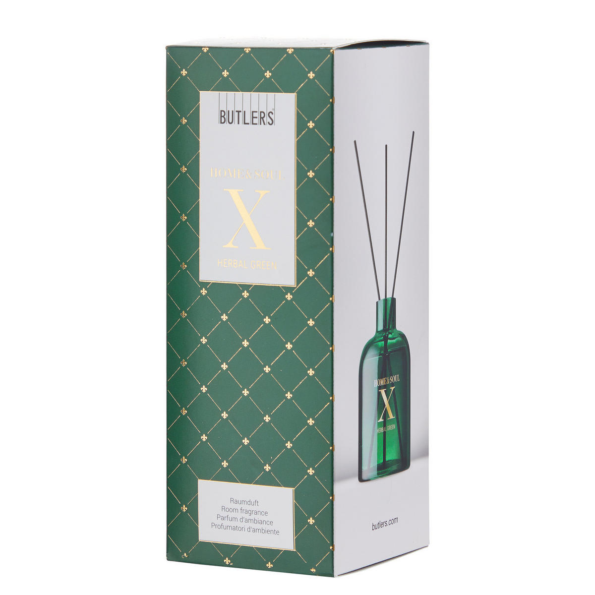 RAUMDUFT Home & Soul - Grün, Glas (5/19/5cm) - Butlers