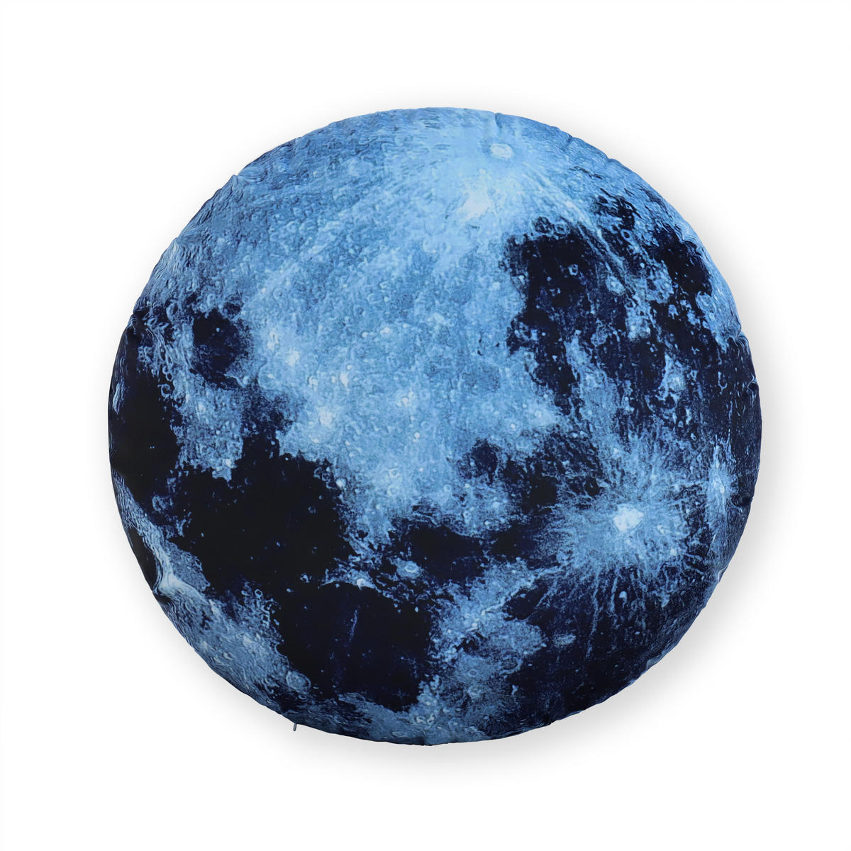 KISSEN Planet Universum Schwarzer Mond 41cm - Blau/Schwarz, Textil (41/6cm) - Vercart
