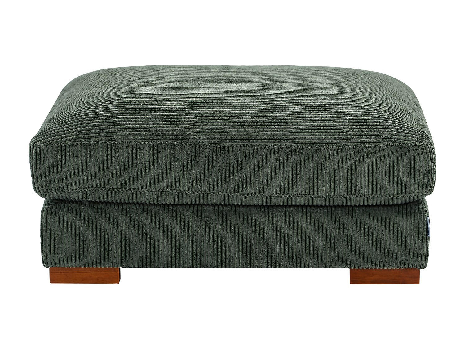 SITZHOCKER - 1 Person - Samt, Stoff - Grün - SPERONE - Grün, Textil (102/47/77cm) - Vente-Unique