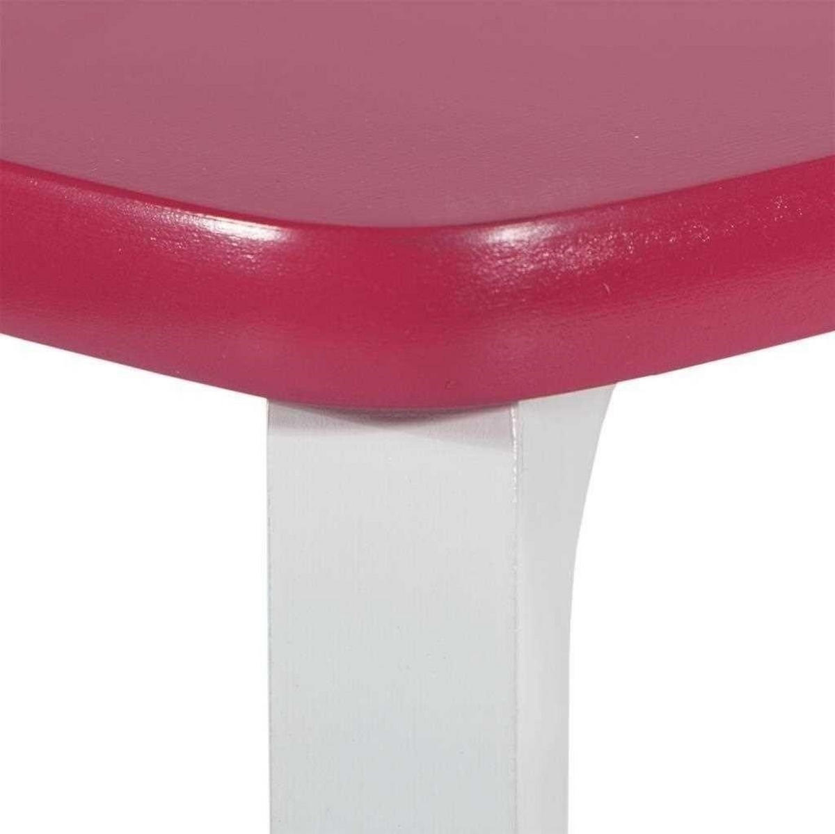 HOCKER und TISCH, 96x48x42cm, 3-tlg. - Rosa, Holzwerkstoff (96/42/48cm) - Wanderlust