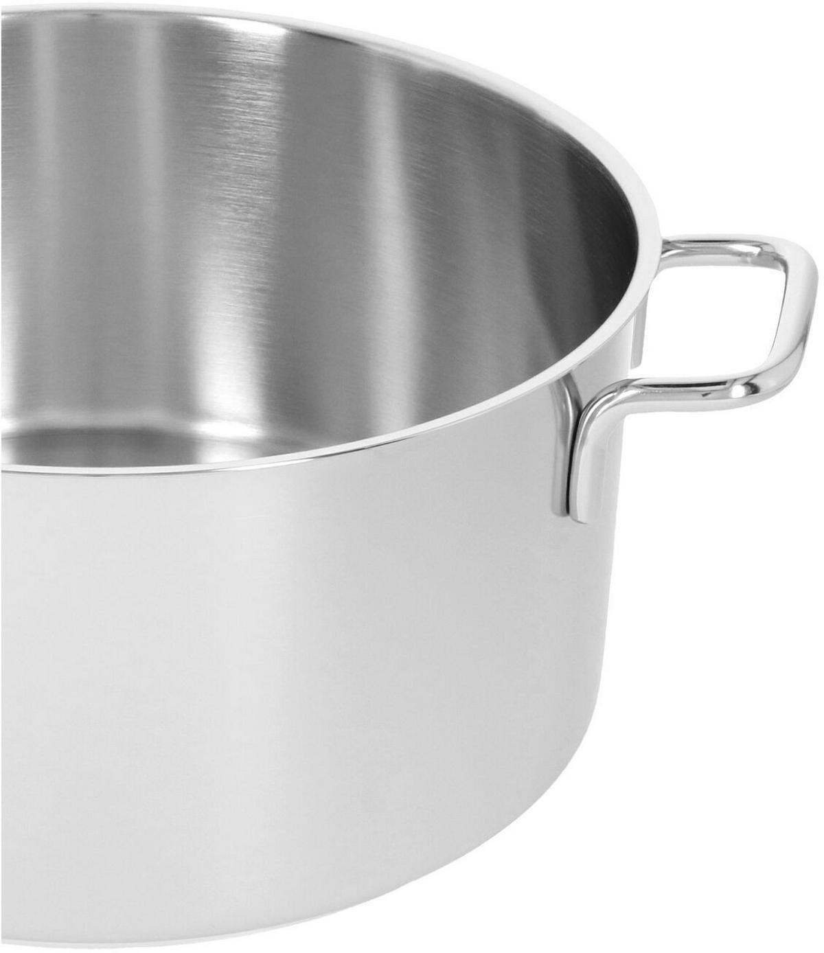 KOCHTOPF Apollo 7 - ø 24 cm / 5.2 Liter - Silberfarben, Metall (24cm) - Demeyere