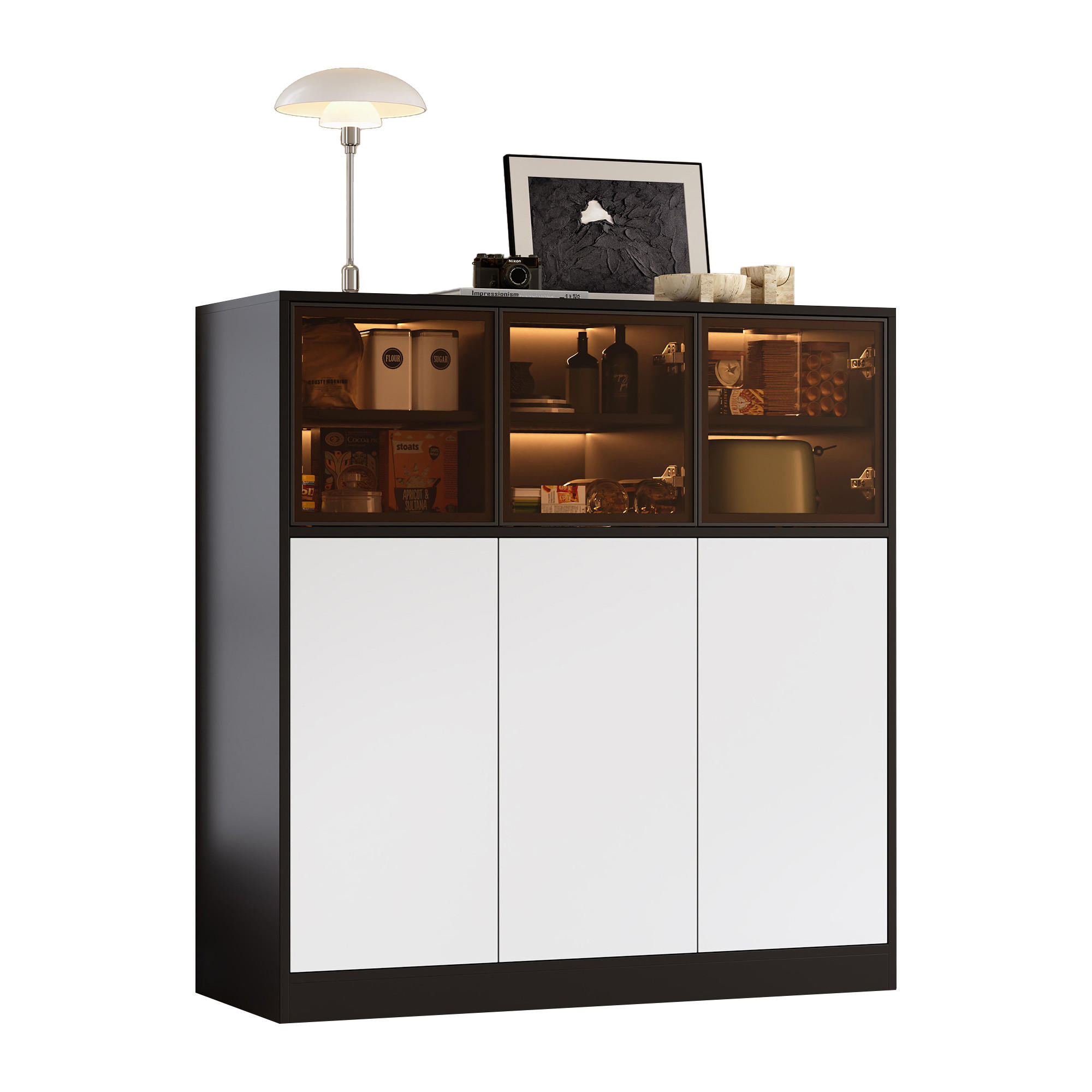 Flieks Sideboard Mehrfarbig 40x105x100 cm