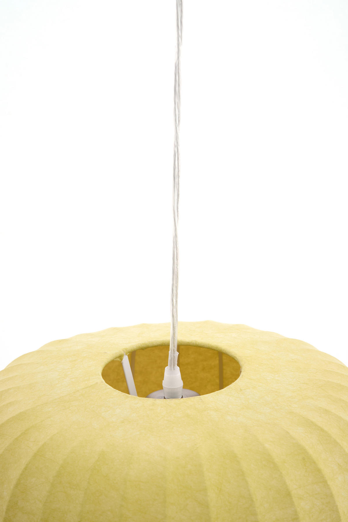 HÄNGELAMPE Lexa Grün Ø44/31 cm - Grün, Kunststoff (44/44/31cm) - Light & Living