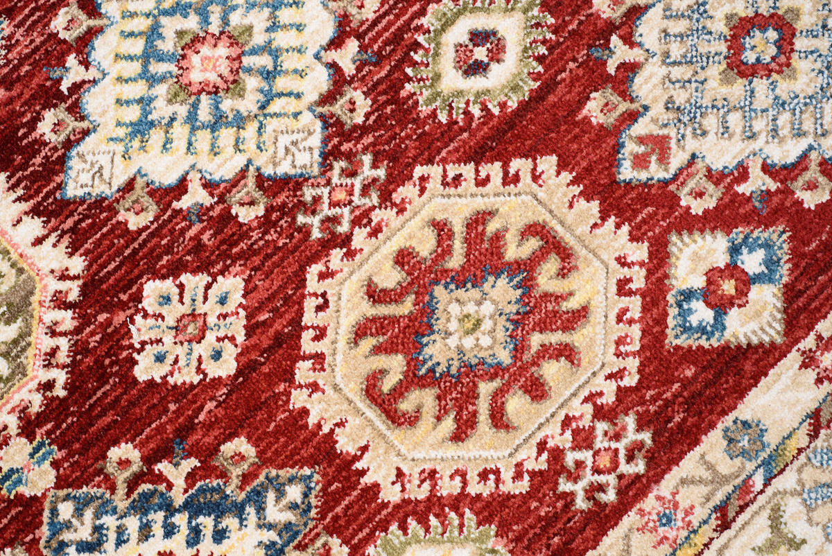 TEPPICH RIVIOLI Rot 80/150 cm - Rot, Textil (80/150cm) - Tapiso