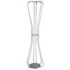 GARDEROBENSTÄNDER Metall silber 165 cm Ordway - Silberfarben, Metall (42/165/42cm) - Beliani