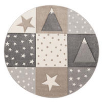 KINDERTEPPICH 120/120 cm Cosmo 340 - Beige, Textil (120/120cm) - Paco Home