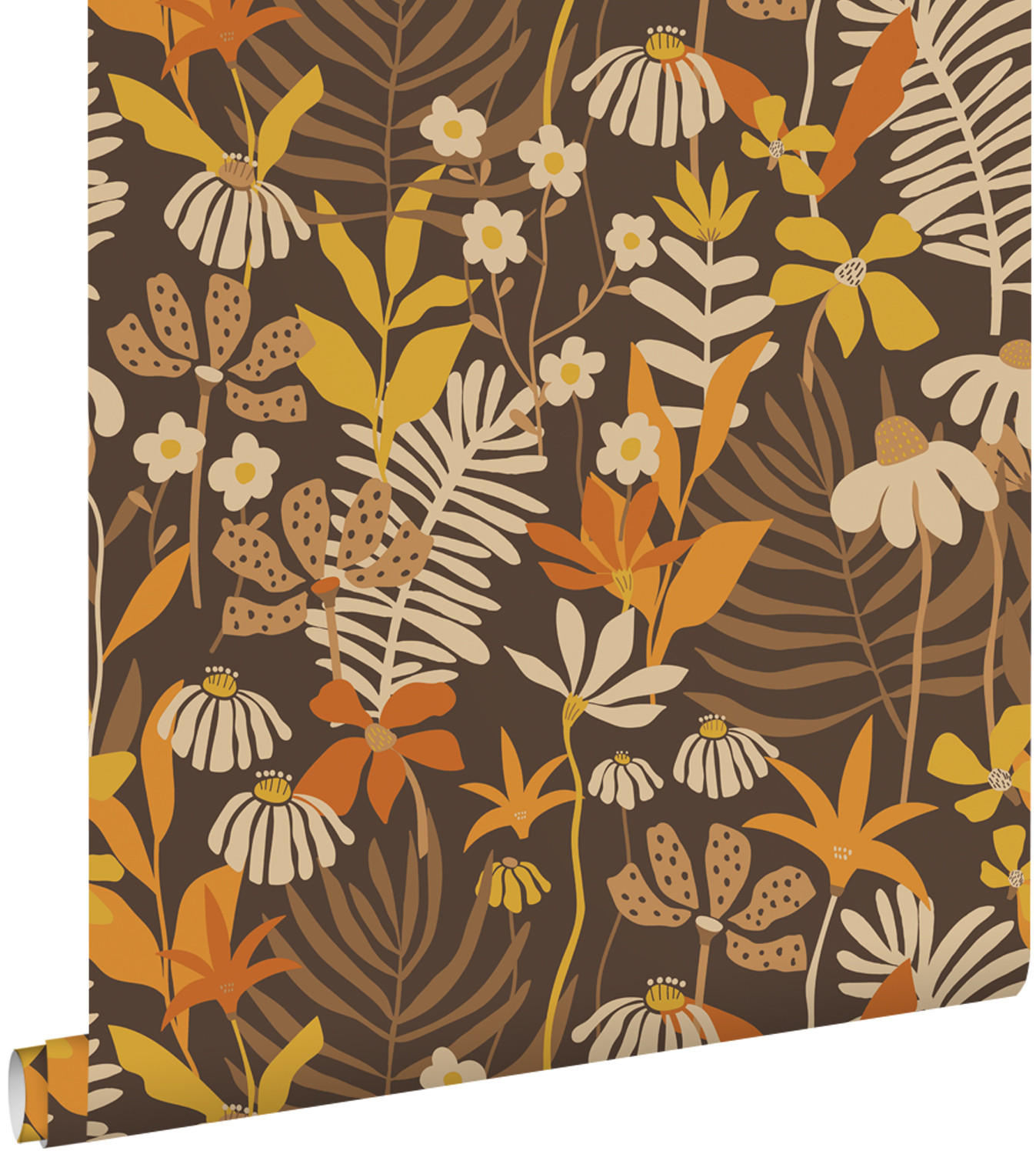 ESTAhome Tapete Braun 50x900 cm