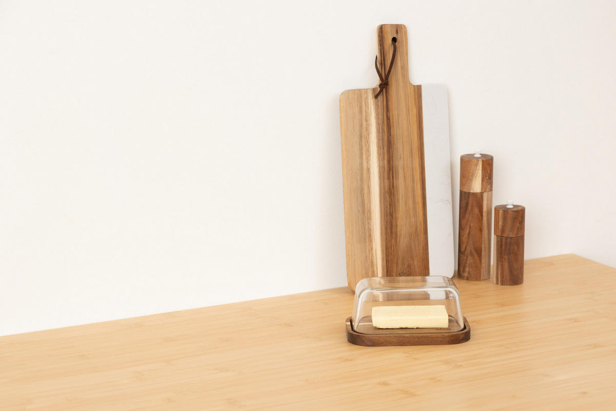BUTTERDOSE Harmony Transparent 17,7/12,7/8,4 cm - Transparent, Glas (12.7/8.4/17.7cm) - 5five Simply Smart
