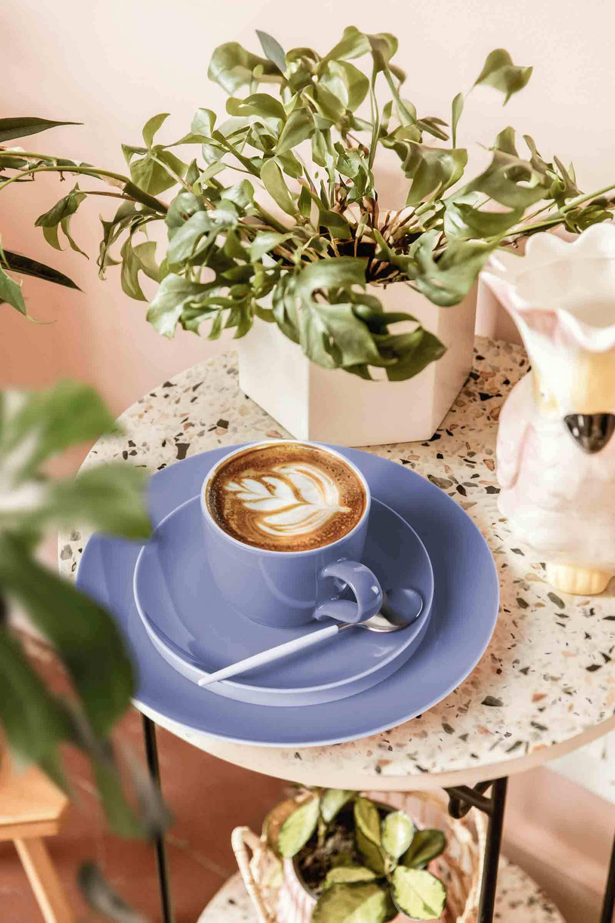 SPEISETELLER Liberty Pure Colors Grape Purple ø 27 cm 6er Set - Lila, Keramik (27.3cm) - Seltmann Weiden