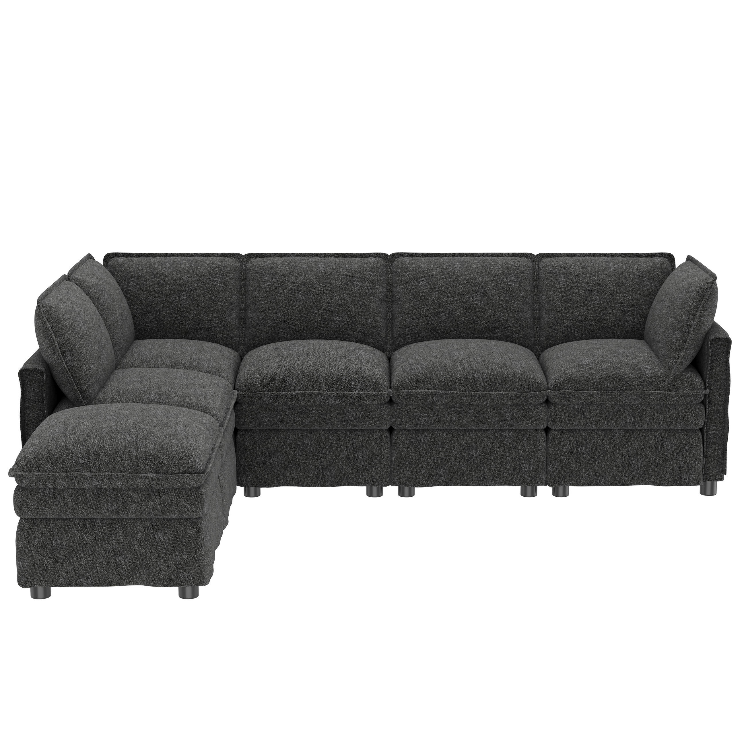 XXXLutz Schlafsofa Grau 344x127 cm