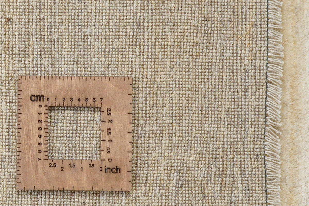 GABBEH-TEPPICH handgeknüpft Beige 207/88 cm Schurwolle - Beige, Textil (88/207cm) - Looma