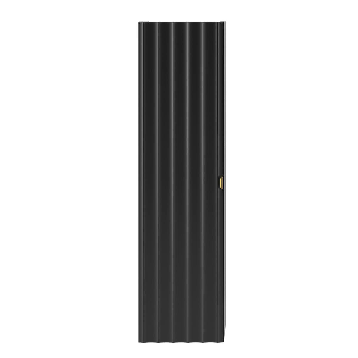VISEČA OMARA Lexa Črna - črna, leseni material (34.5/130/31.8cm) - Petits-meubles